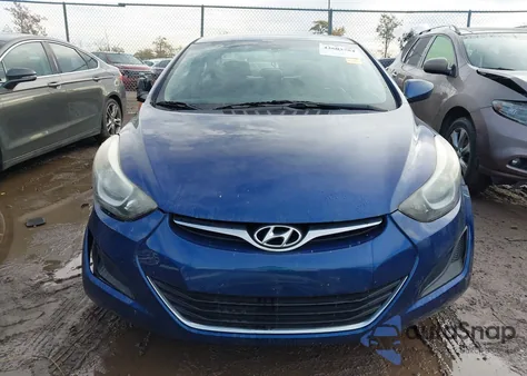 2016 Hyundai Elantra Se из США, поврежденный, VIN 5NPDH4AE6GH712506